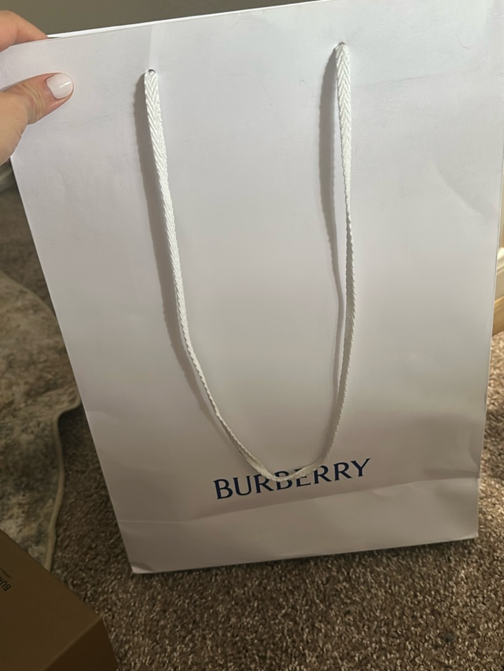 Burberry Black Leather Crossbody with Gold Logo - Picture 6 of 6